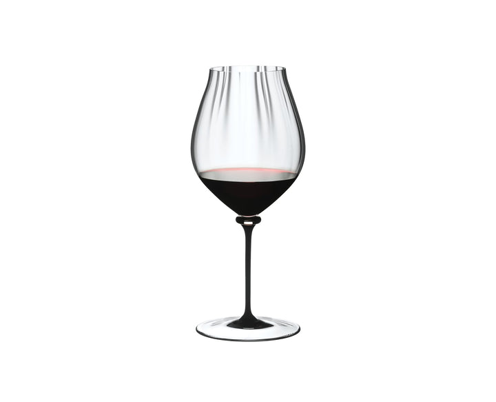 RIEDEL 4884/67 D Fatto A Mano Performance Pinot Noir Weinglas, 822 ml, transparent, schwarzer Stiel