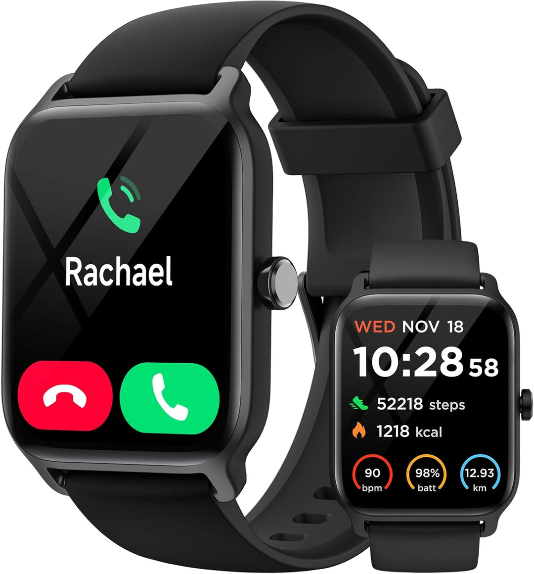 Gydom Smartwatch Herren mit Telefonfunktion Alexa Built-in 1.8" Damen Fitness Tracker 100+ Sportmodi