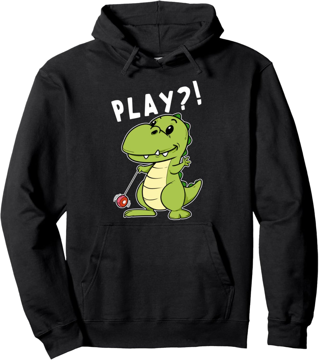 Lustigs Jojo Dinosaurier T-Rex Yoyo Spielzeug Dino Saurier Pullover Hoodie