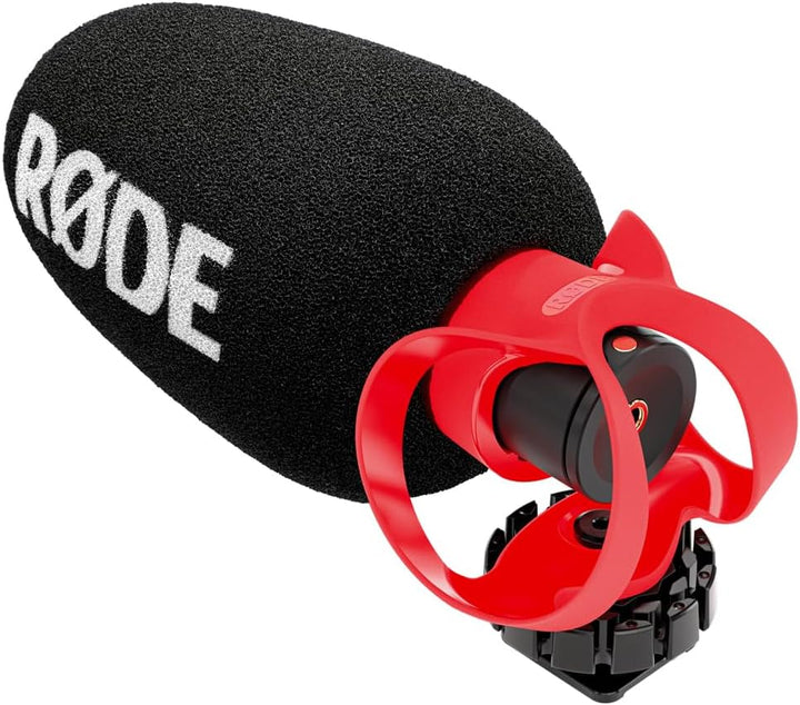 RØDE VideoMicro II – Ultra-kompaktes Richtrohrmikrofon für Kamera oder Mobilgerät, mit XLR &amp; SanDisk