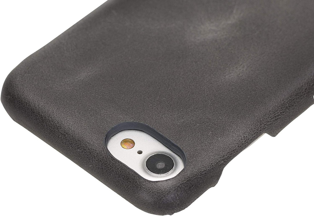 Solo Pelle Lederhülle für das iPhone SE 2020 - SE 2022 SE 3 Case Leder Hülle Ledertasche Backcover P