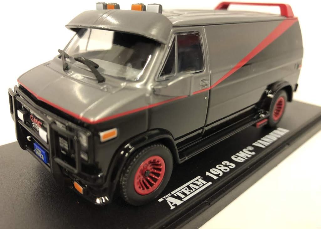 Greenlight Collectibles - DieCast Model GMC VANDURA 1983 From A-TEAM Tv Movie 12cm - Scale 1/43 - 86