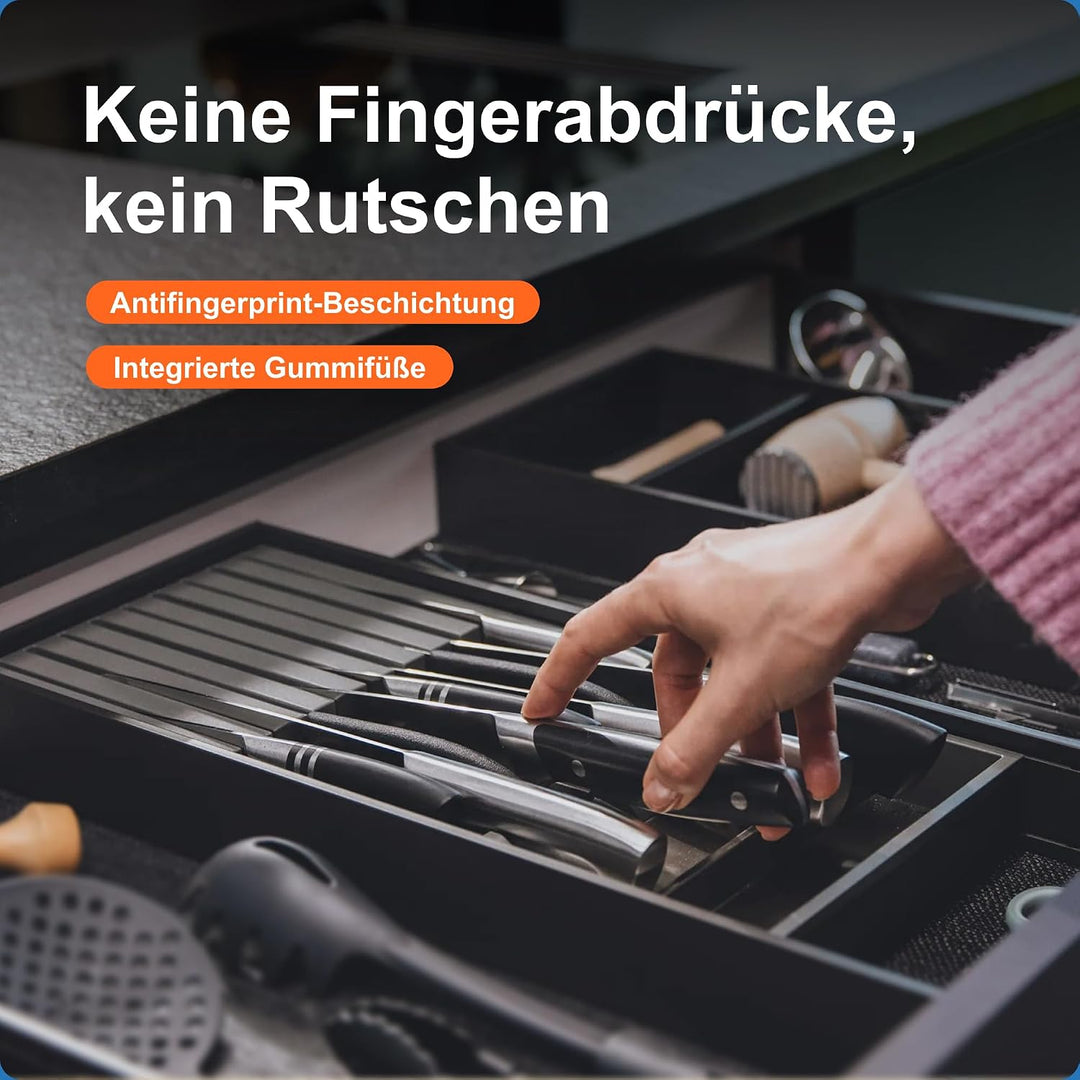 Blum AMBIA-LINE Messerhalter | Schubladen-Organizer &amp; Küchenhelfer zur sicheren Aufbewahrung von bis