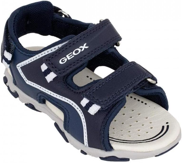 Geox Jungen B Flaffee Boy Sandal 21 EU Navy Avio, 21 EU Navy Avio