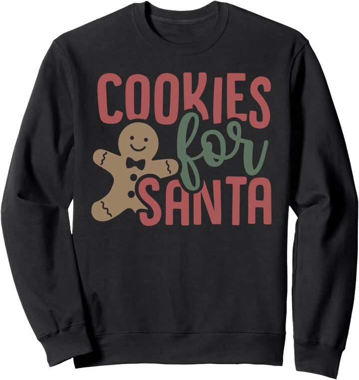 Kekse für Weihnachtsmann Sweatshirt