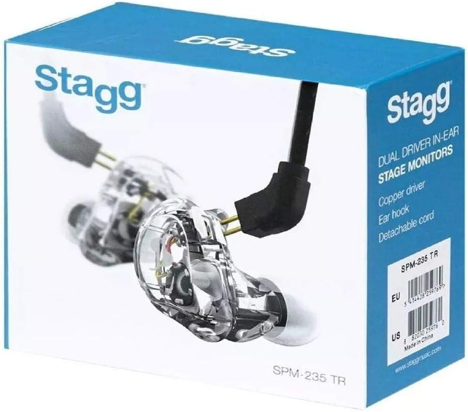 Stagg SPM-235 TR In-Ear Monitoring-Hörer transparent