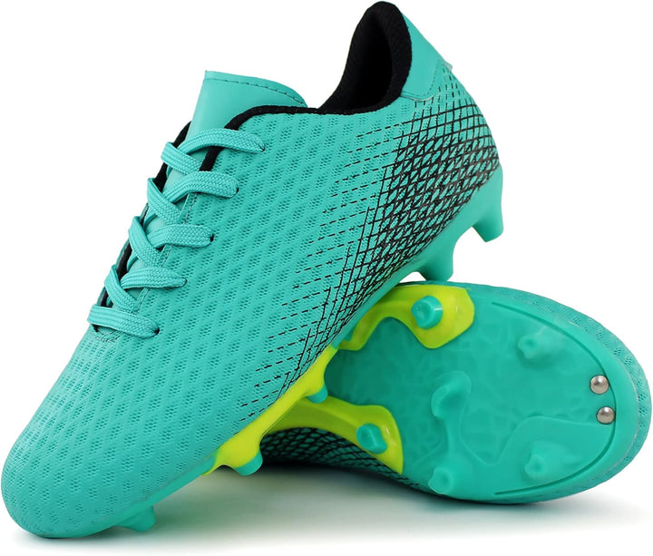 Hawkwell Unisex Kinder Fussballschuhe Trainingsschuhe, für Jungen und Mädchen 31 EU Grün, 31 EU Grün