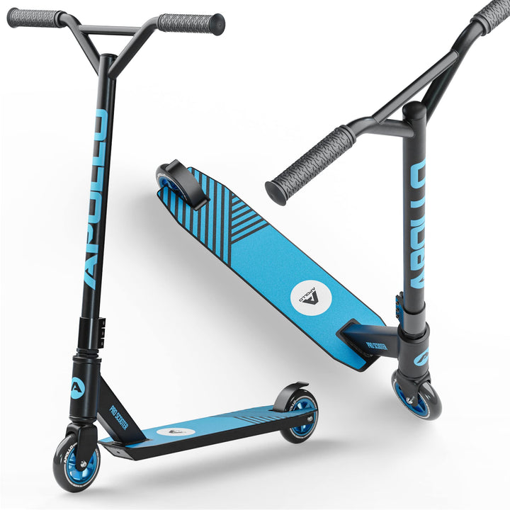 Apollo Stunt Scooter - Genius Pro | Robuster Kinder Scooter mit ABEC 9 Kugellager | Trick Roller, Tr