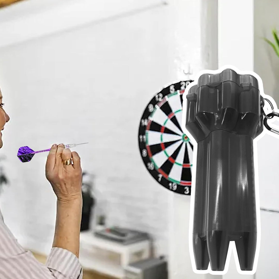 Tragetasche für 3 Darts, harte Spitzen, längenverstellbar, tragbar, für Zuhause, Restaurant, Outdoor