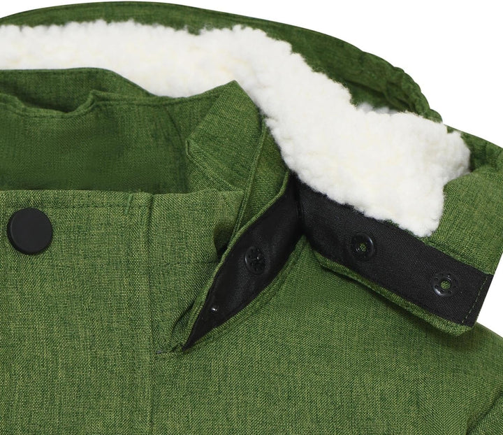 Lego Wear Unisex Kinder Lego Wear Jungen Winterjacke 3.000 Wassersäule Atmungsaktiv mit Sherpa Fleec