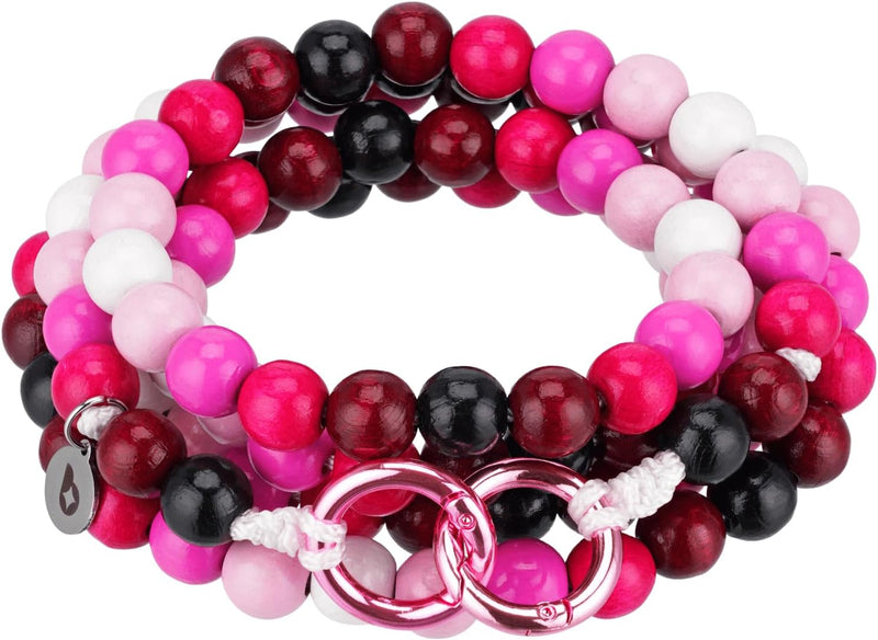 beadstars Perlen Handykette Universal zum Umhängen inkl. Patch und Geschenkbox, handgefertigt in Deu