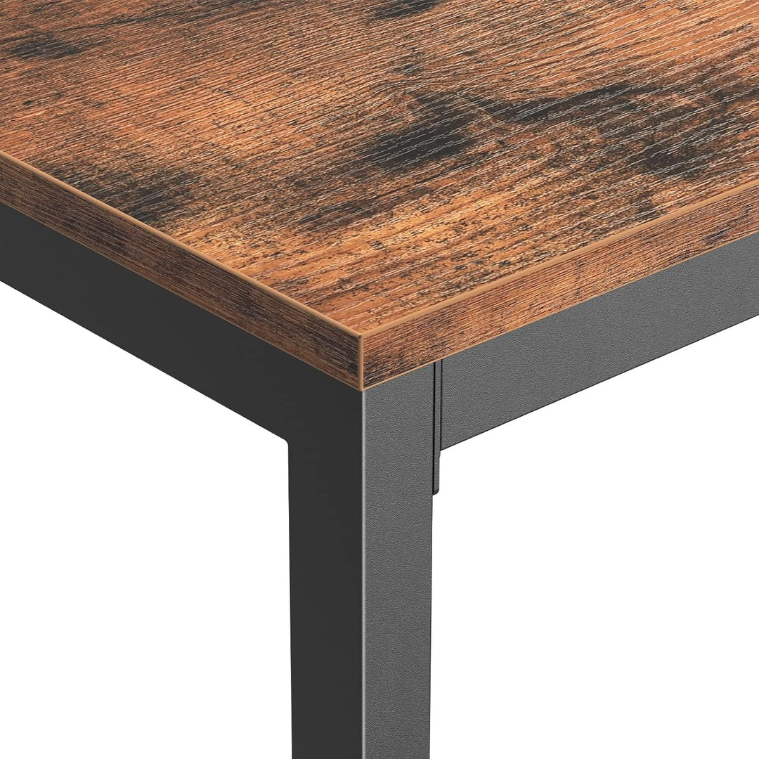 HOOBRO Barhocker, 2er Set Barstühle, Küchenstühle mit stabilem Metallgestell, Sitzhöhe 65 cm, mit Fu
