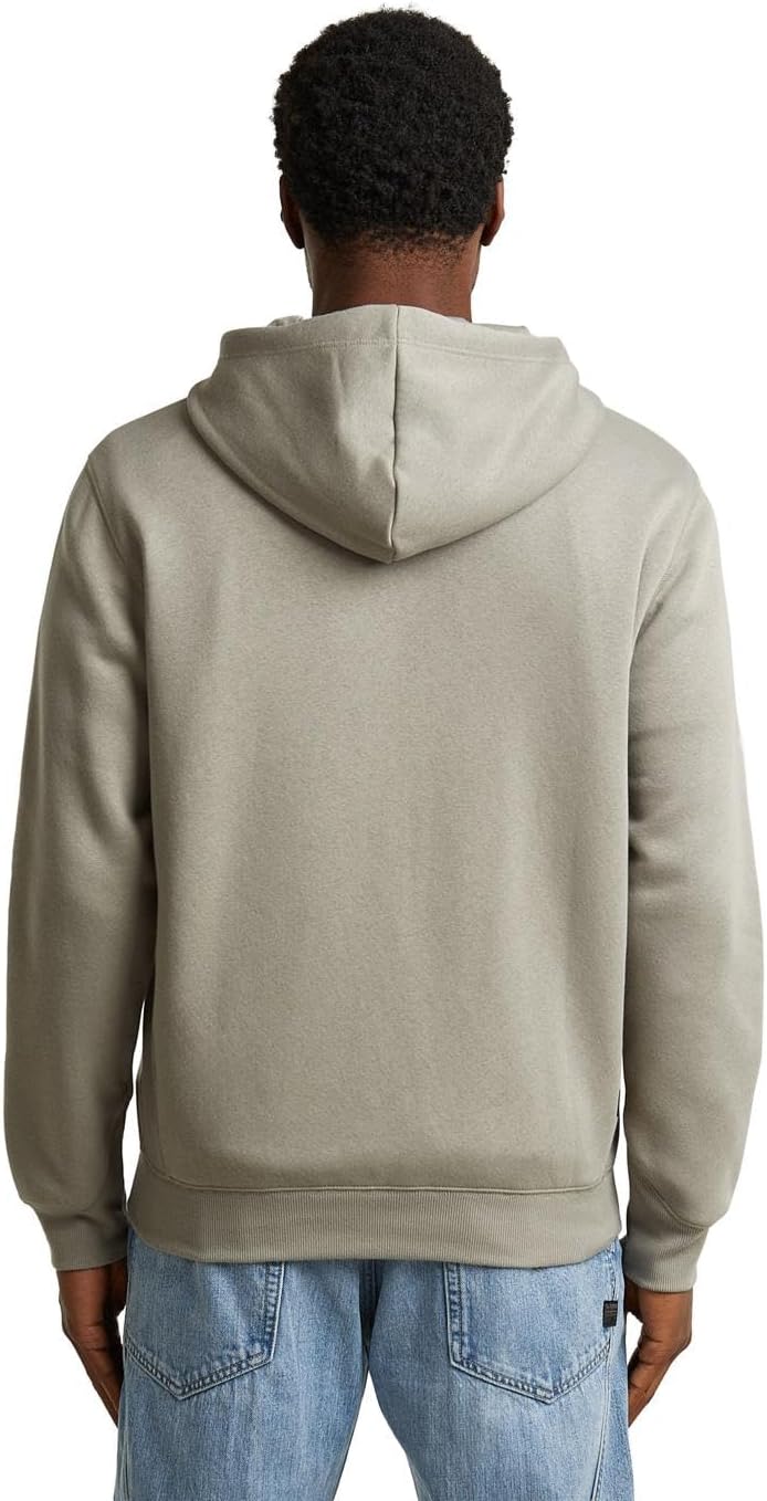 G-STAR Herren Premium Core Hooded Sweatshirt XS Beige (Elephant Skin D16122-c235-g106), XS Beige (El