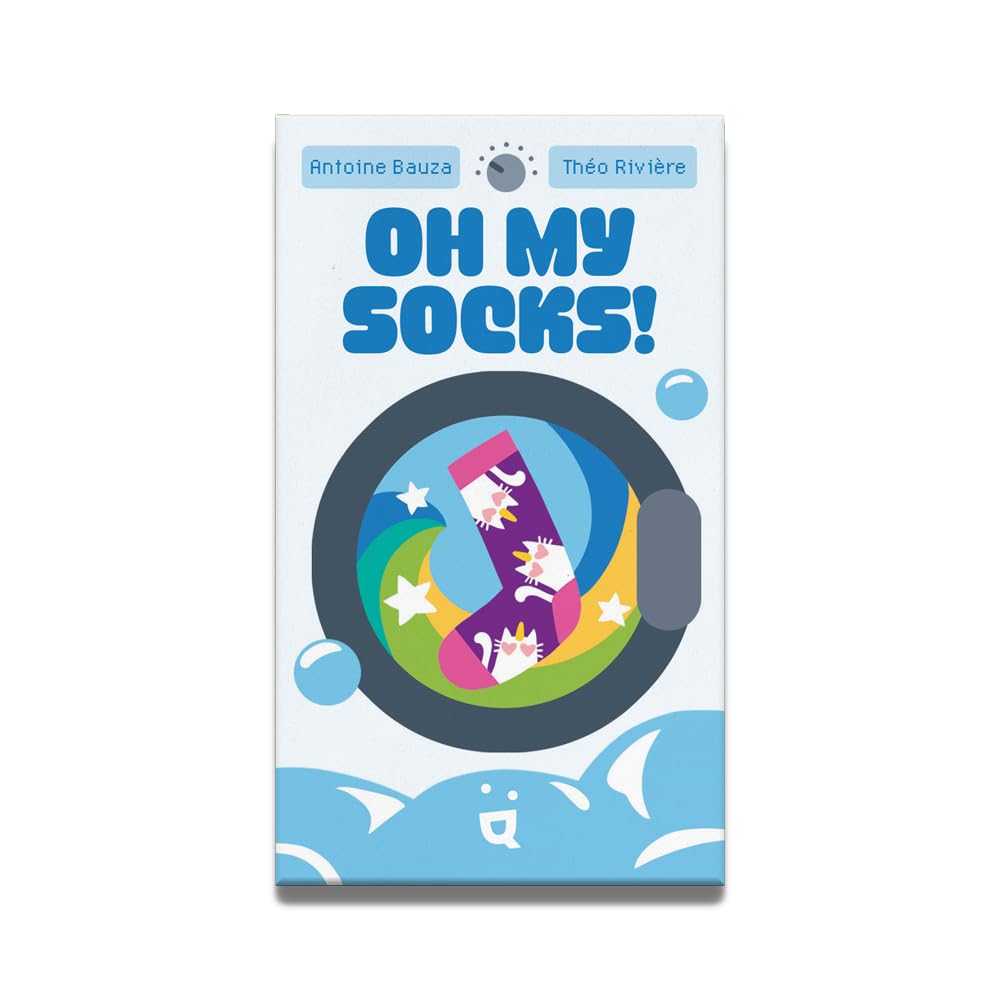 Helvetiq Oh My Socks, Gesellschaftsspiel, Lustiges Socken-Kartenspiel, Für die coolste Socken-Sammlu