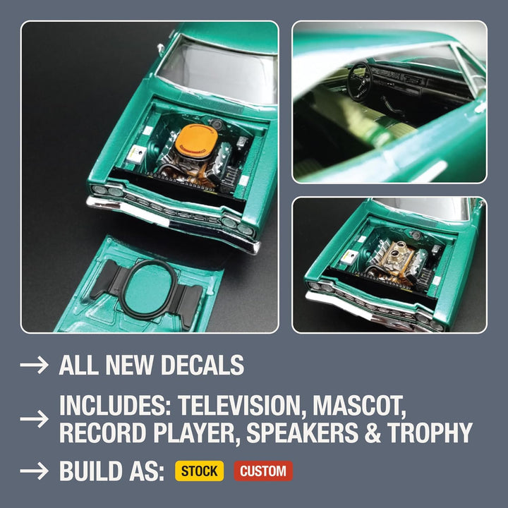 AMT 1968 Plymouth Road Runner Massstab 1:25 Modellbausatz