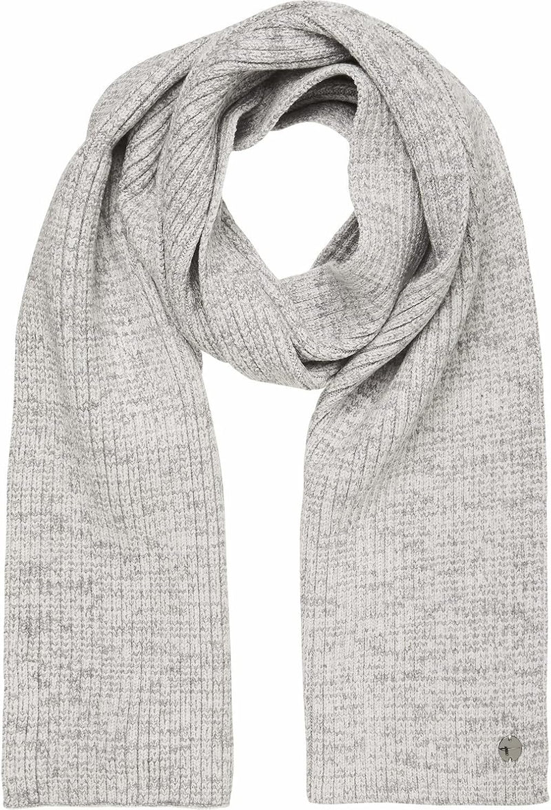 Tamaris Damen Zenica Scarf Einheitsgrösse Medium Grey Melange, Einheitsgrösse Medium Grey Melange