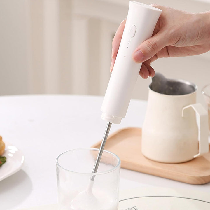 Handheld Milchaufschäumer Für Kaffee,Wiederaufladbarer Rührstab - Kaffeeschäumer | Für Zuhause, Café