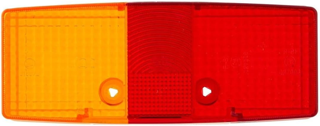 HELLA Rückleuchte - Glühlampe - 24V / 12V - Anbau/geschraubt - ECE - Lichtscheibenfarbe: rot/gelb/we