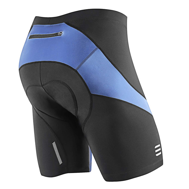 NOOYME Radlerhose Herren Fahrradhose Herren gepolstert 4D Elastische Radlerhose Herren mit Sitzpolst