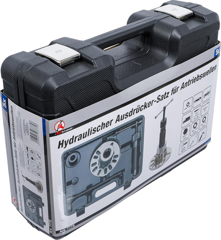 BGS Diy 7775 | Hydraulischer Ausdrücker-Satz für Antriebswellen | 98 - 125 mm