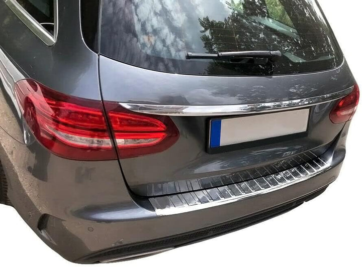 Ladekantenschutz Edelstahl CHROM kompatibel für MERCEDES C-KLASSE S205 T-MODELL | ab 2014 | premium