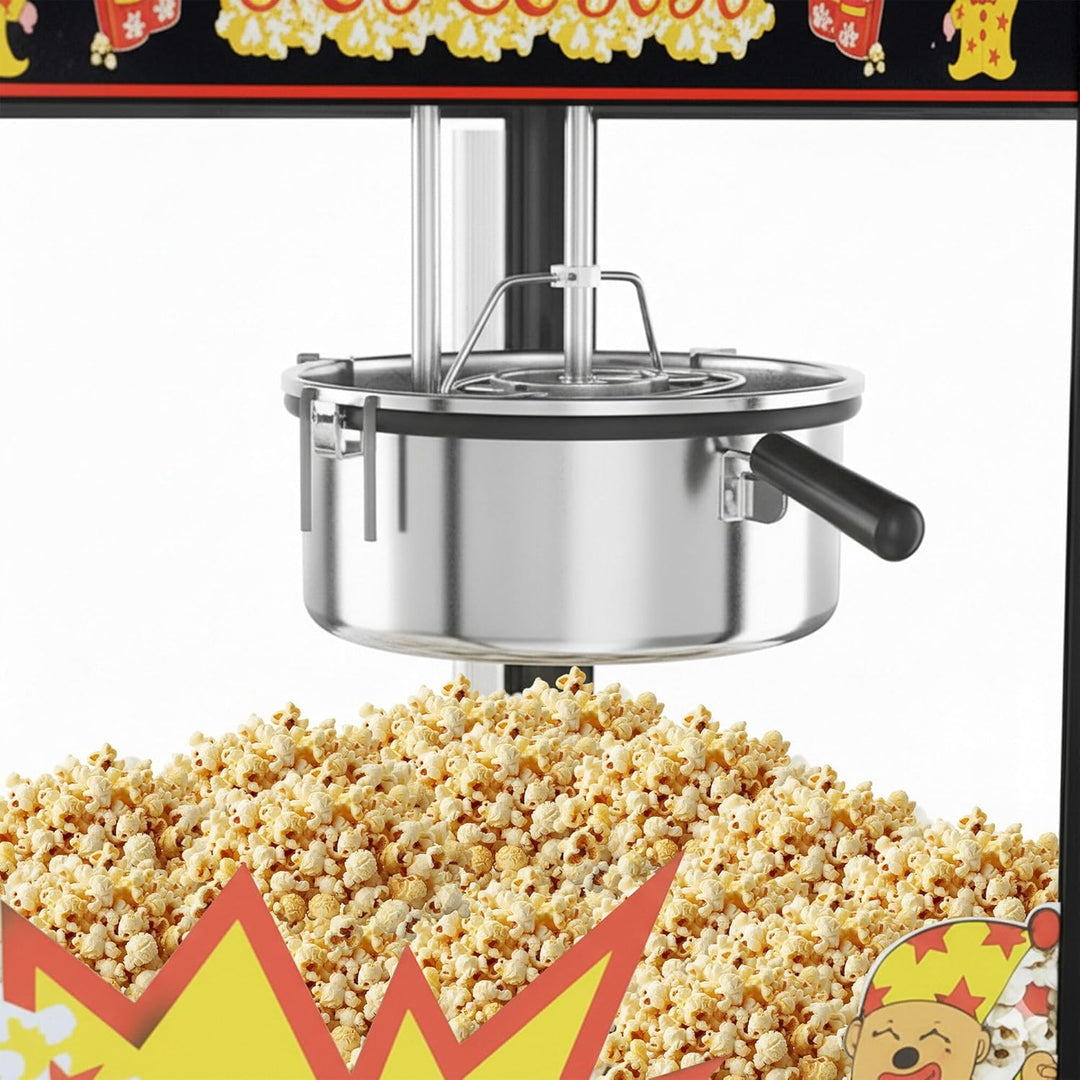 GGM Gastro | PMET5SS | Popcornmaschine - 5 kg/h - mit 1 Kessel