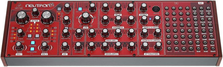 Behringer NEUTRON Paraphonic Analog and Semi-Modular Synthesizer with Dual 3340 VCOs, Multi-Mode VCF