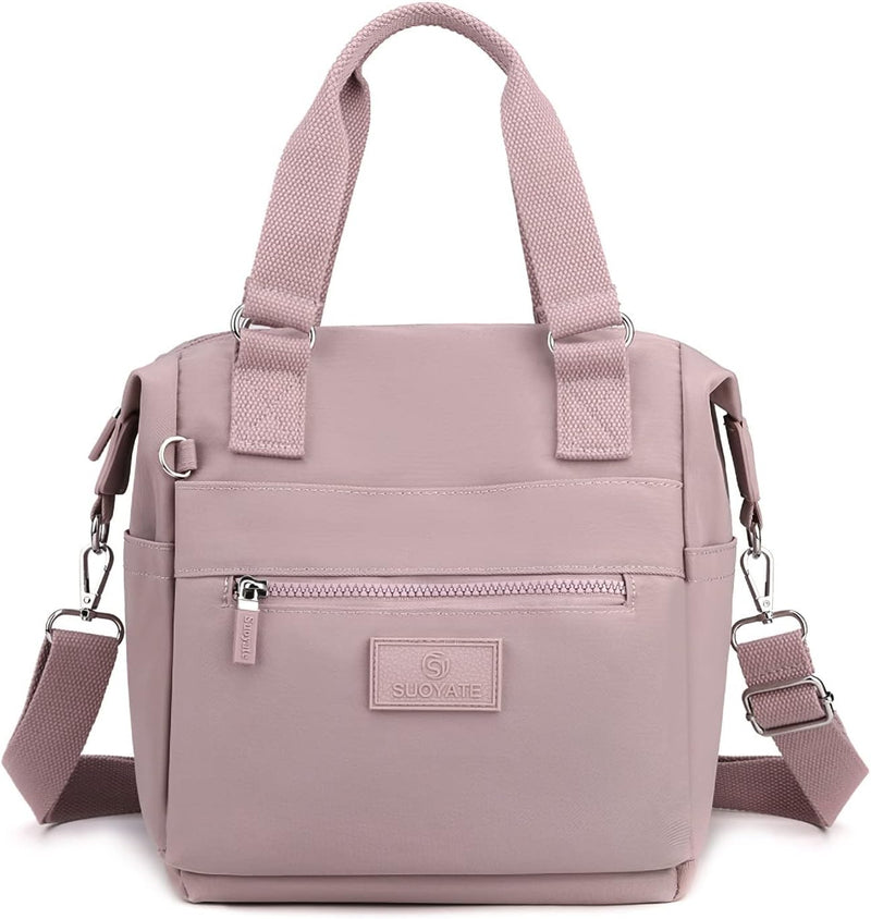 DIRRONA Beiläufig Damen Umhängetasche Multi Pocket Multi Fach Crossbody Bag Mittelgrosse Umhängetasc