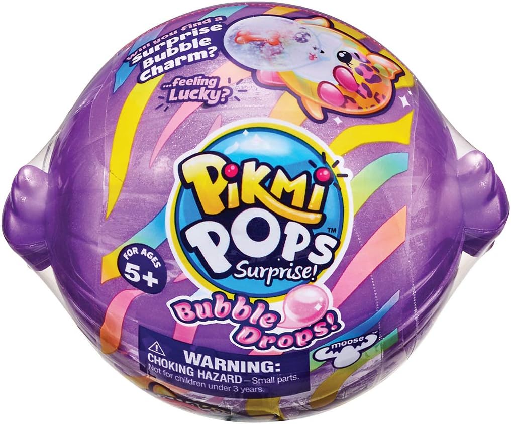 Pikmi Pops PKM43000 Seifenblasentropfen, Neon-Sortiment, Mehrfarbig