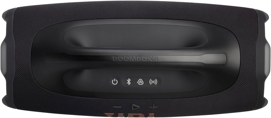 JBL Boombox 4 Tragbarer Bluetooth Lautsprecher, JBL Pro Sound mit AI Sound Boost, IP68 Wasser- und S