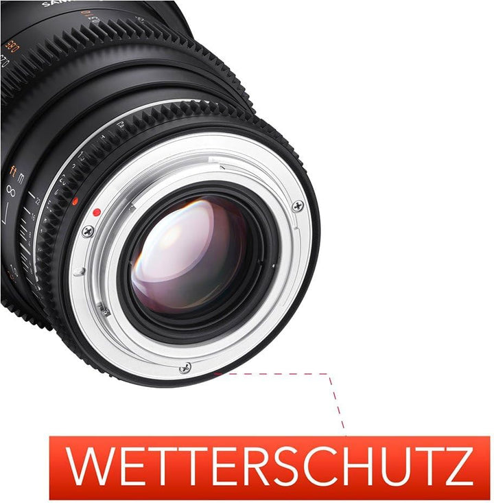 Samyang Weitwinkel Cine- und Video Objektiv MF 35mm T1,5 VDSLR MK2 – lichtstark T1,5 kompatibel mit