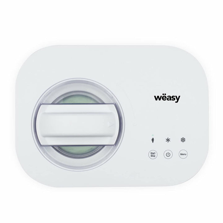 Wëasy YUM135 Eisturbine, 1 l, fertig in 60 Minuten, automatische Abschaltung, 100 W, Touch-Bedienfel