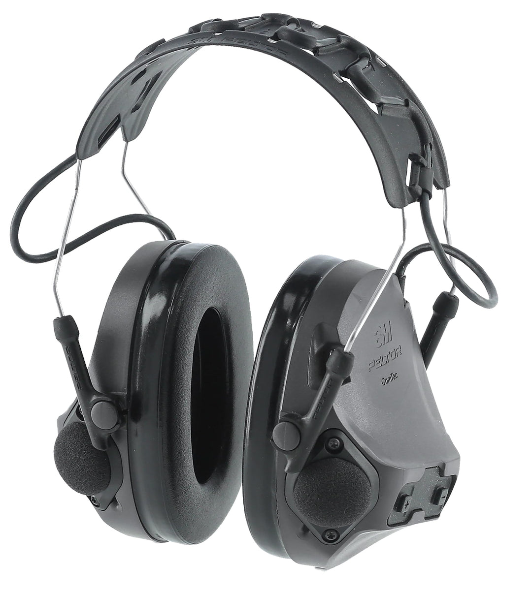 3M Peltor MT14H418A-02 GE ComTac VIII Ohrenschützer, Kohlegrau (10 Stück)