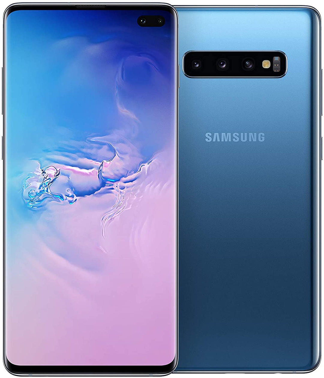 Samsung Galaxy S10+ Dual SIM, 128 GB interner Speicher, 8 GB RAM, prism blue, [Standard] Französisch