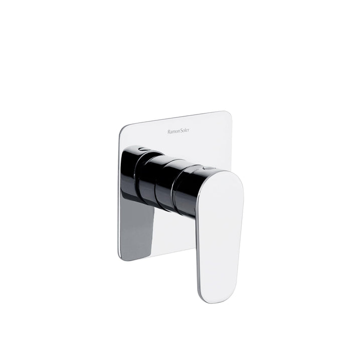 Ramon Soler 361801S Einhebelmischer für die Dusche, 1-Weg, ohne Brause, Modell Alexia, Chrom