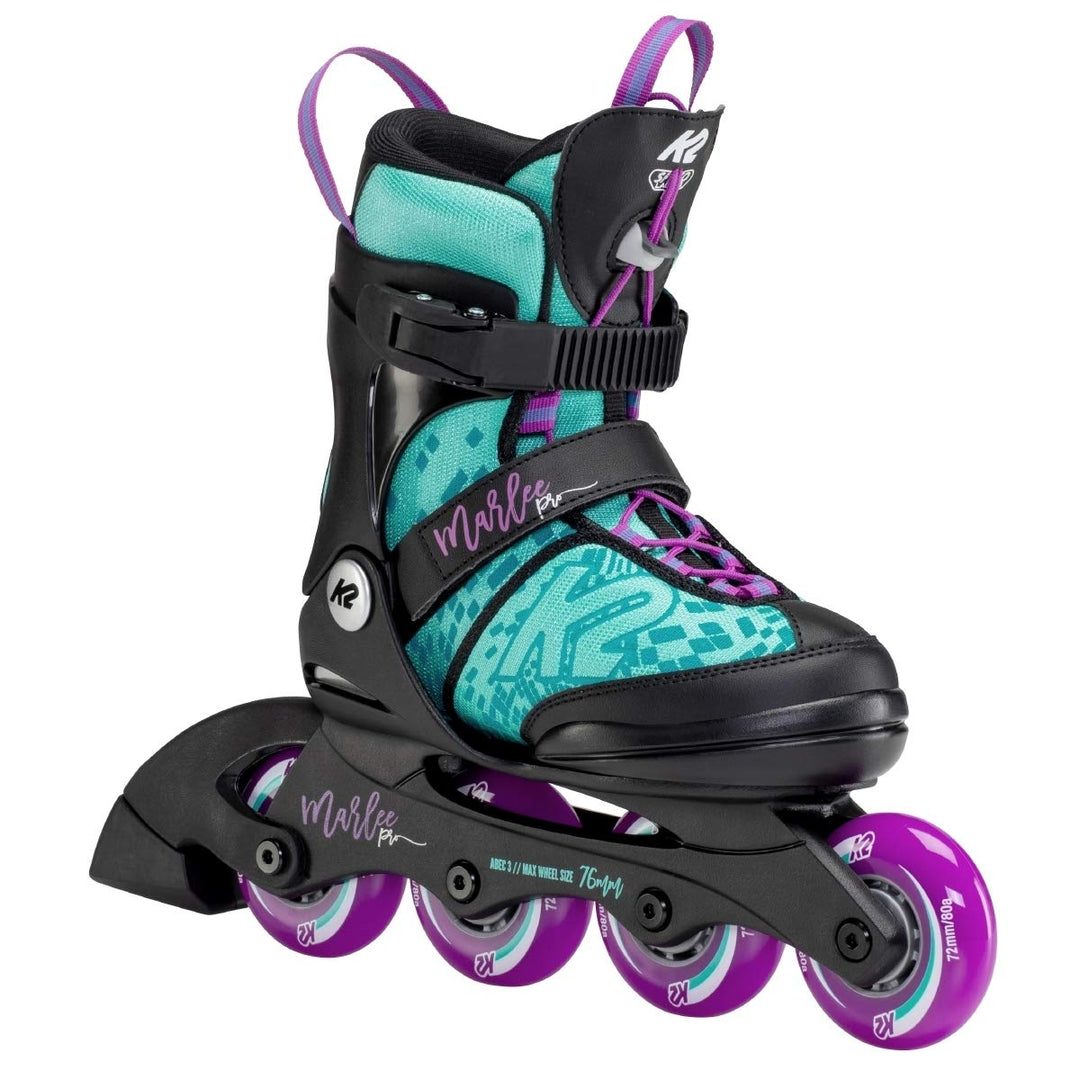 K2 Skates Inline Skates Marlee PRO Mädchen M (EU: 32-37 / UK: 13-4 / US: 1-5), M (EU: 32-37 / UK: 13