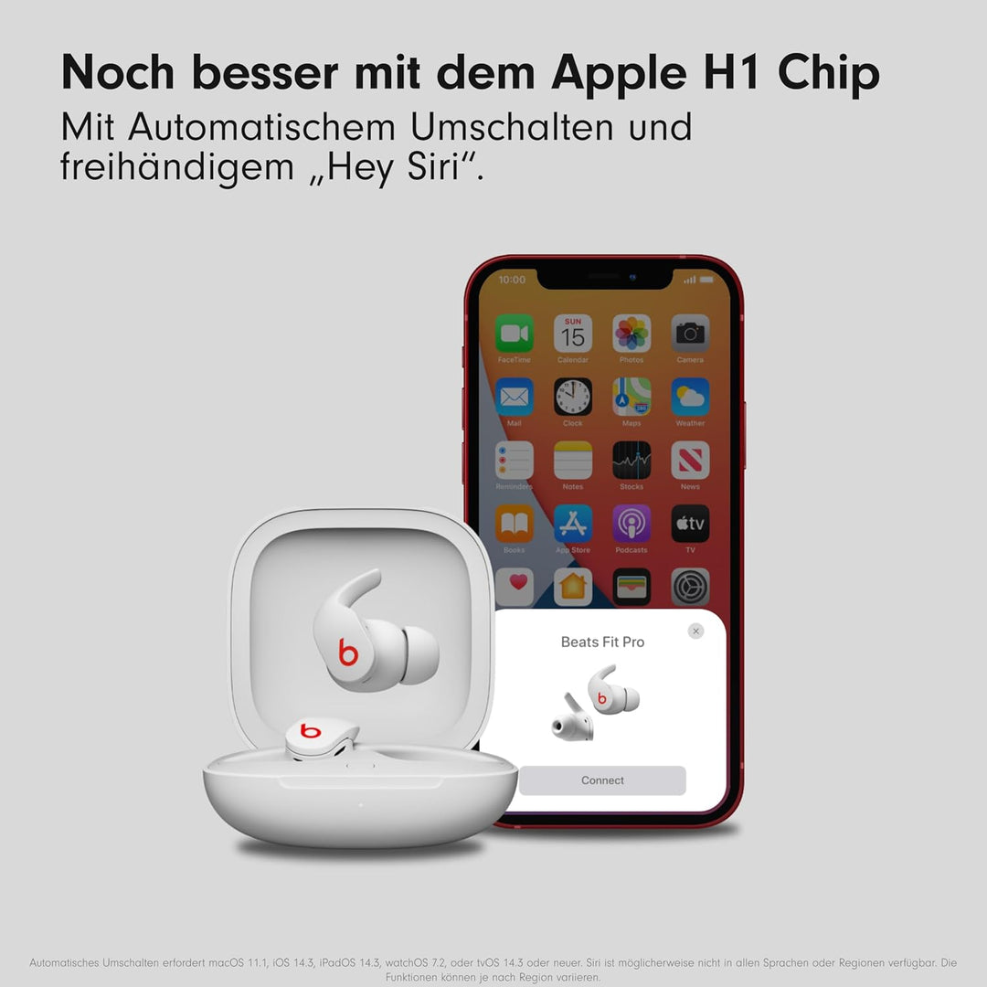 Beats Fit Pro – Komplett kabellose In-Ear Kopfhörer – Aktives Noise-Cancelling, Kompatibel mit Apple