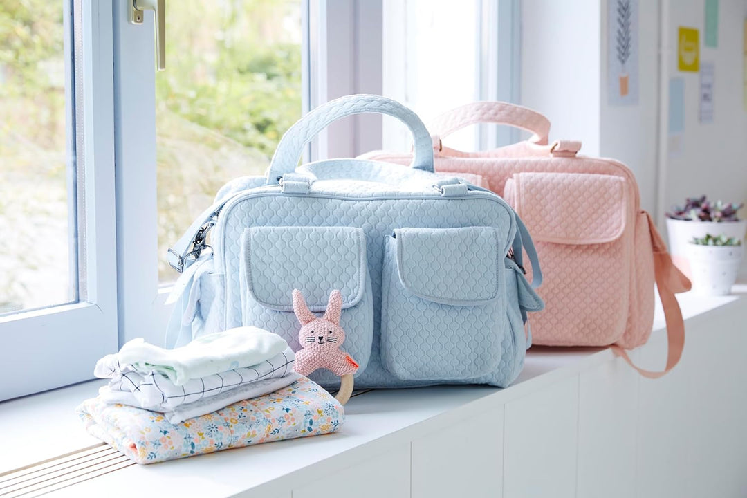 VERTBAUDET Wickeltasche"Journée", Sweatware zartrosa ONE SIZE