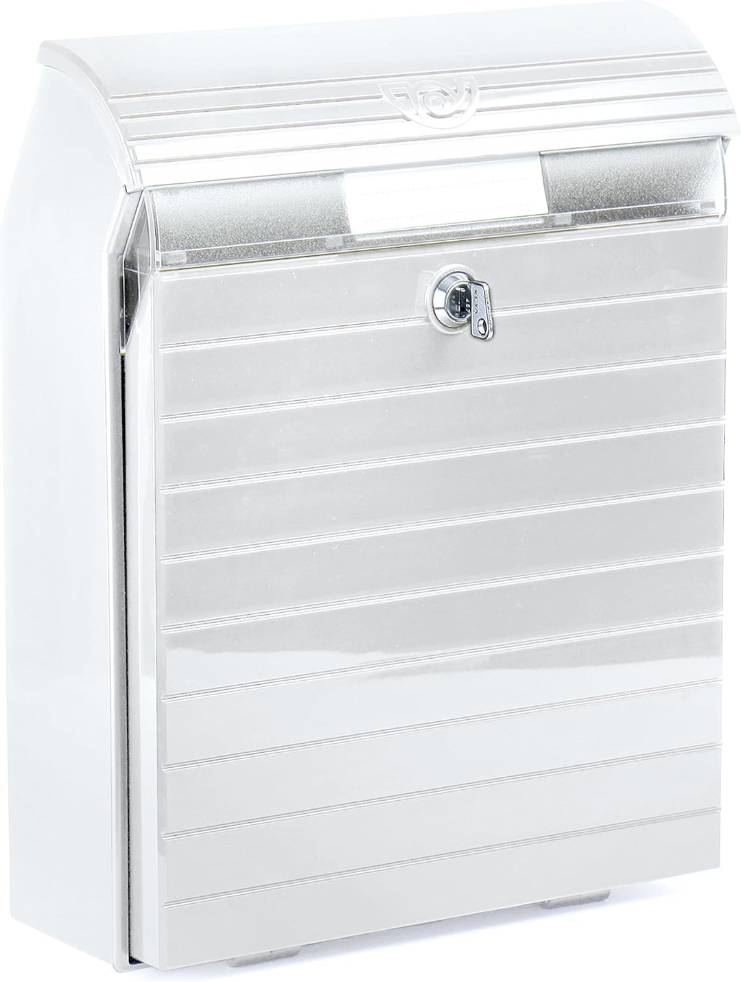 TATAY Aussenbriefkasten, Grossformat, in Grün, sehr solide, wasserdicht, mit optimalem Platz für Zei