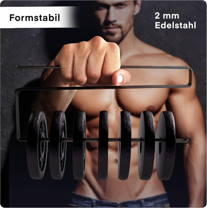 EDELREITER® Küchenrollenhalter ohne Bohren | hochwertiger Küchenrollenhalter Edelstahl | Halter Küch