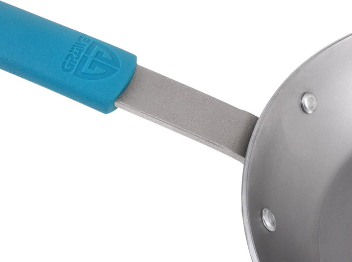 GRÄWE Pfanne aus Eisen - Wax Pro Eisenpfanne Ø 28 cm, 400° C hitzebeständig, schnitt- & kratzfeste B