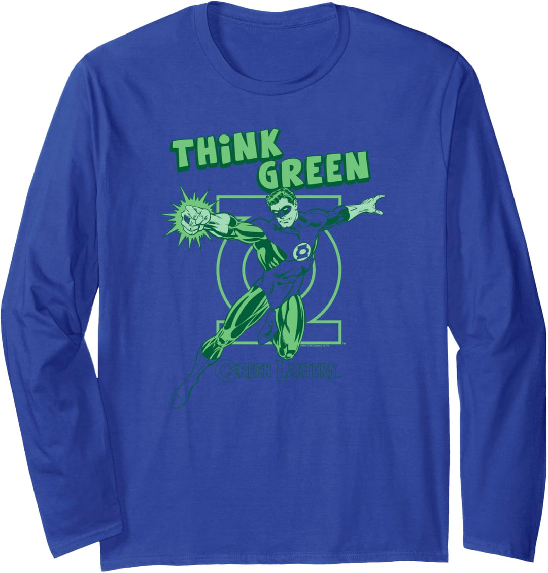 Green Lantern Think Green Langarmshirt