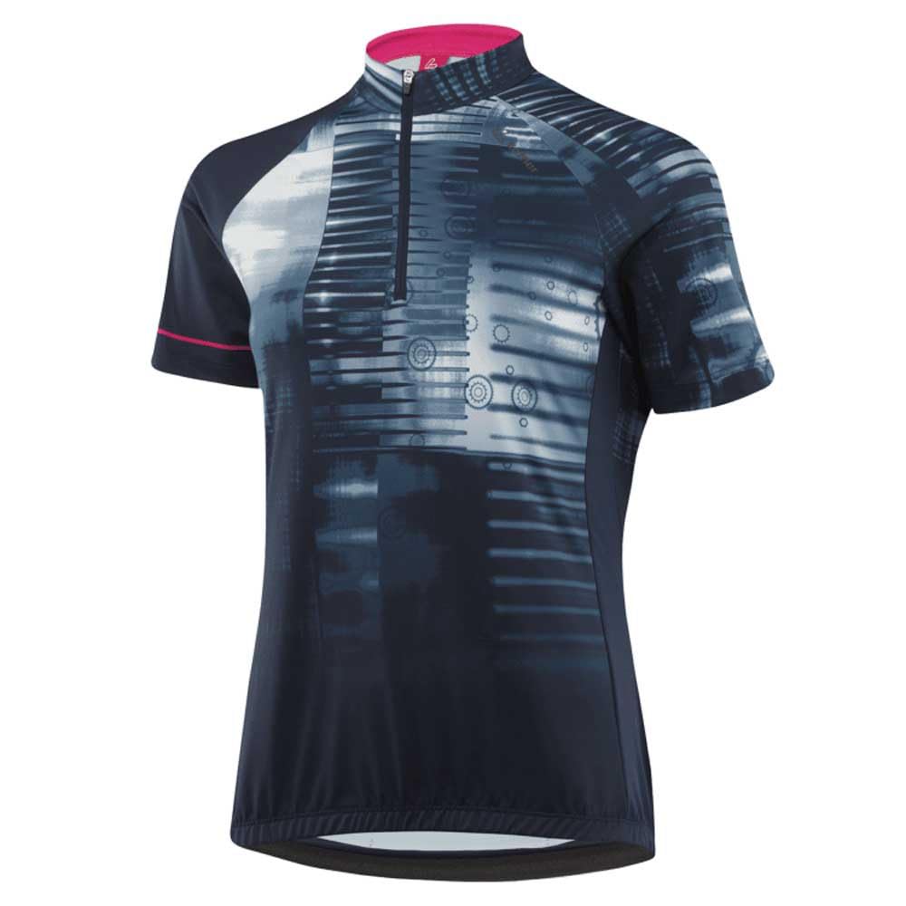 Löffler Damen Spela Mid Radtrikot Fahrradtrikot Dark Blue 38, Dark Blue 38