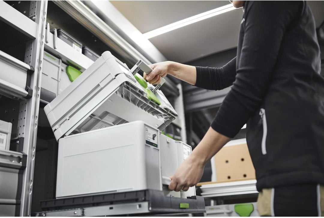 Festool Systainer³ SYS3 M 237 (mit Abdeckung für Beschriftungsfeld) Size, Size