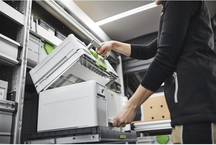 Festool Systainer³ SYS3 M 237 (mit Abdeckung für Beschriftungsfeld) Size, Size