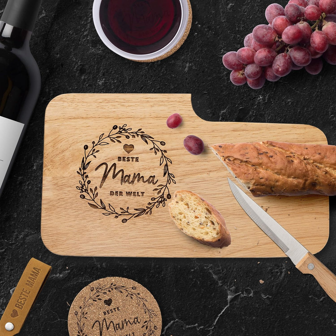 kupi Geschenke für Mama Geschenk | Geschenkset Beste Mama Geschenke | Geburtstagsgeschenk Brotzeitbr