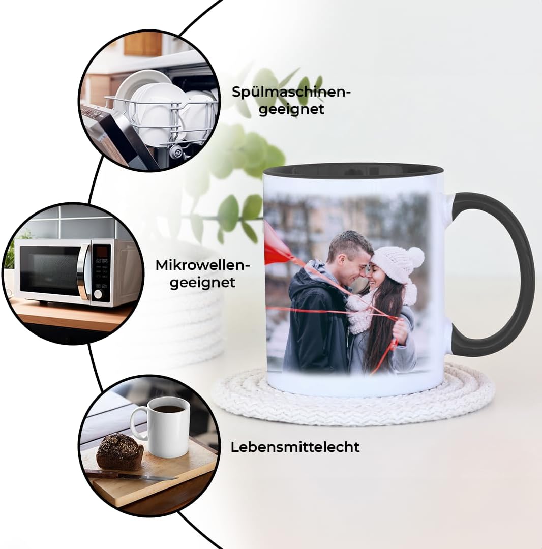 Personalisierte Tasse | personalisiert mit Foto oder Text | Tasse mit Bild | Geschenkidee | Fototass