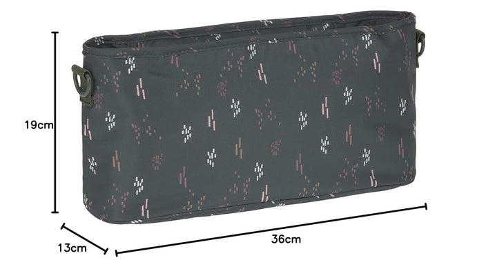 LÄSSIG Baby Kinderwagenorganizer Buggy Organizer Kinderwagentasche inkl. Kinderwagenbefestigung/Orga
