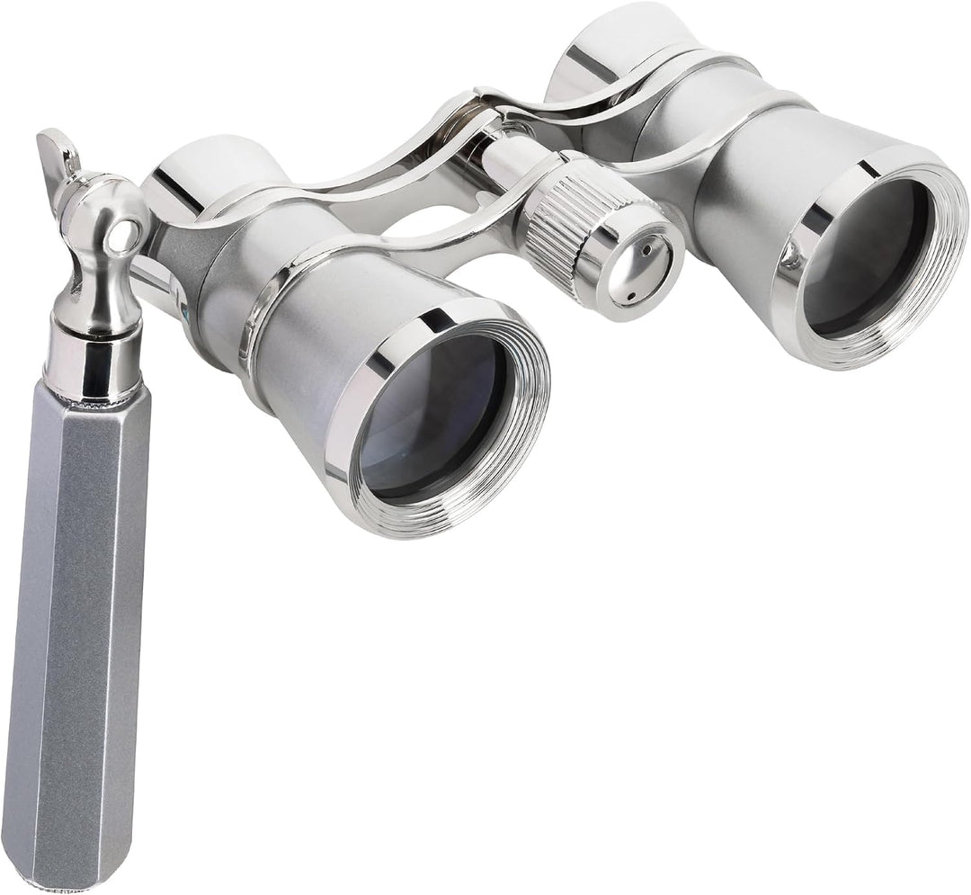 Levenhuk Broadway 325E 3x25 Kompaktes Leichtes Elegantes Opernglas – Vintage Lorgnette Theater Ferng