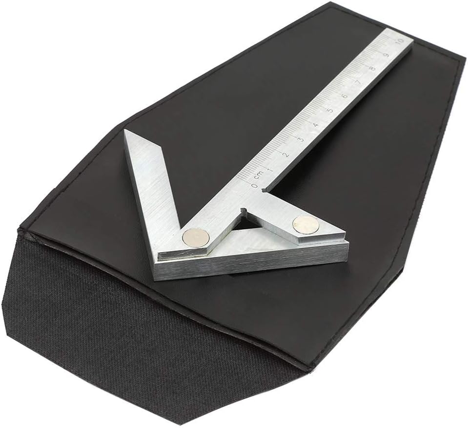 Zentrierwinkel 100 x 70 mm industrielle Präzisions Mittellehre zentrierlehre, Mittenfinder Zentrumsf